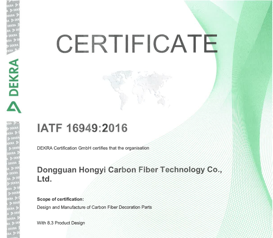 Obtain IATF16949 Certification